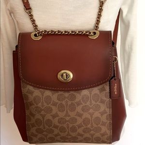 GENUINE COACH PARKER CONVERTIBLE BACKPACK